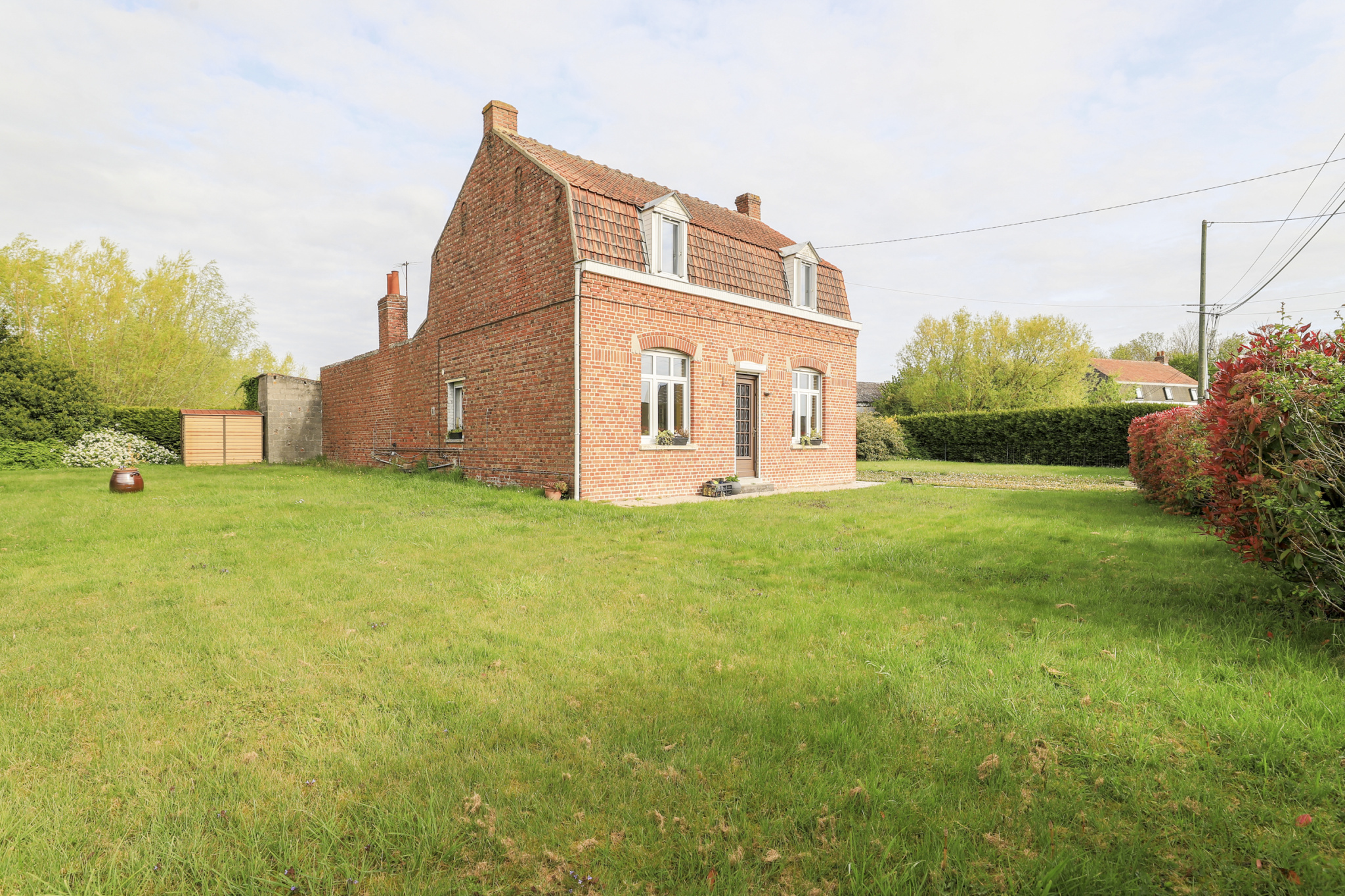 Maison individuelle 121 m2 Grand terrain Estaires – Estaires